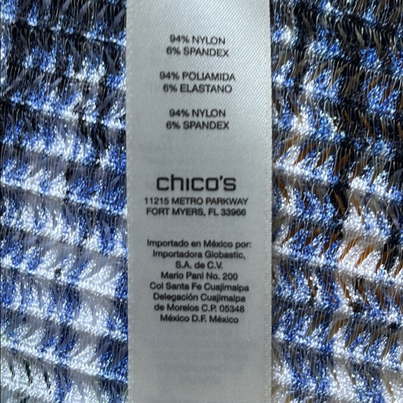 Chico’s Easywear open-weave open front jacket - Picture 5 of 5